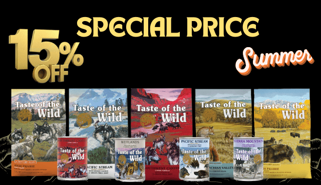 taste of wild dog food