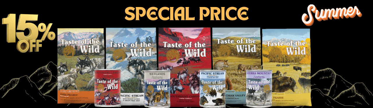 Taste of the wild food