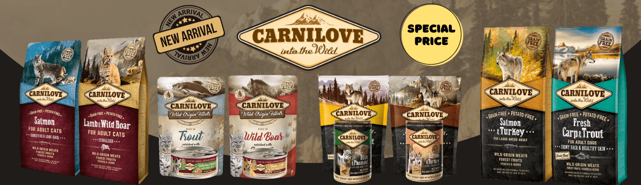 Carnilove dog & cat Carnilove food for dog & cats