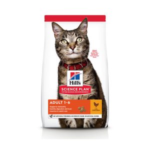 Hill���s Science Plan Adult Cat Food With Chicken (300G)