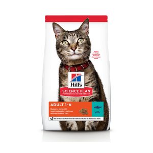 Hill���s Science Plan Adult Cat Food With Tuna (1.5Kg)