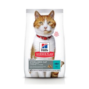Hill���s Science Plan Sterilised Young Adult Cat Food With Tuna (1.5Kg)
