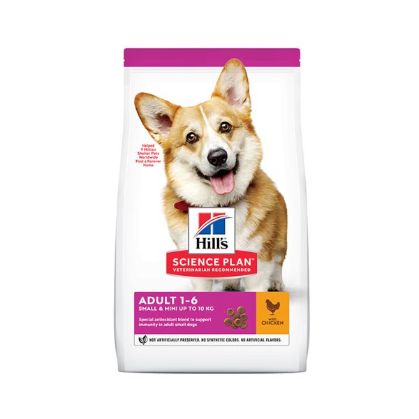 Hill���s Science Plan Small & Mini Adult Dog Food With Chicken (3Kg)