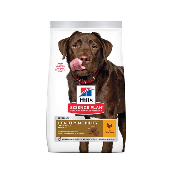 Hill���s Science Plan Healthy Mobility Large Breed Adult Dog Food With Chicken (14Kg)