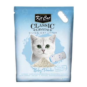 Kit Cat Classic Crystal Cat Litter ��� Baby Powder (5 Litres)