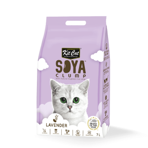 Kit Cat Soya Clump Soybean Litter – Lavender 7L