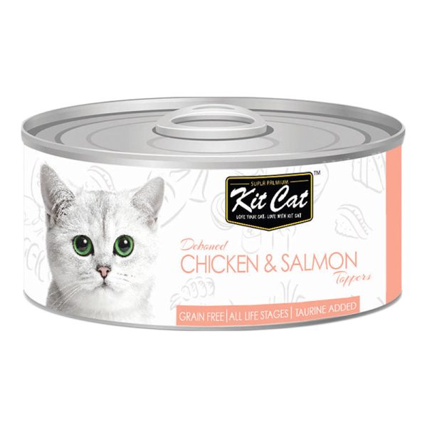 Kit Cat Chicken & Salmon 80g