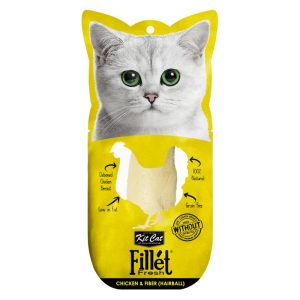 Kit Cat Fillet Fresh Chicken and Fiber (Hairball)