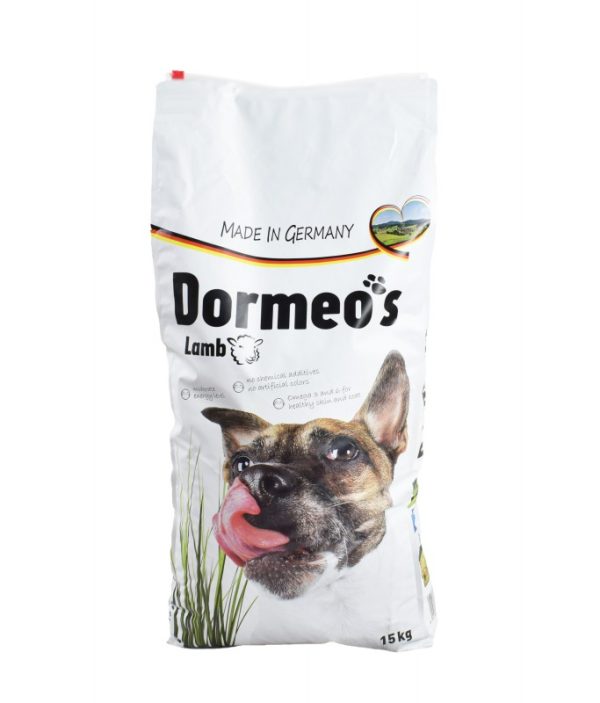 Dormeo's dog food lamb