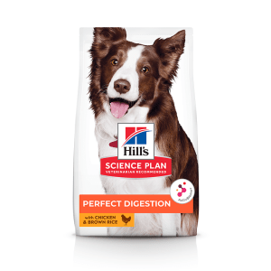 Hill���s Science Plan Perfect Digestion Medium Adult 1+ Dog Food With Chicken And Brown Rice (2.5Kg)