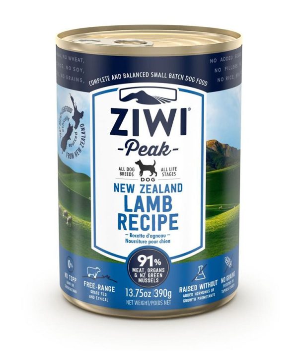 Ziwipeak Lamb Recipe Canned Dog Food ��� 390G