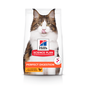 Hill���s Science Plan Perfect Digestion Adult 1+ Cat Food With Chicken & Brown Rice (1.5Kg)
