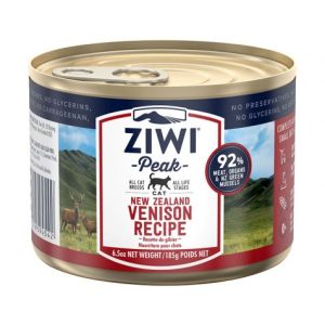 Ziwipeak Venison Recipe Canned Cat Food - 185G