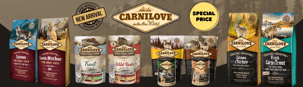 Carnilove food for dog & cats