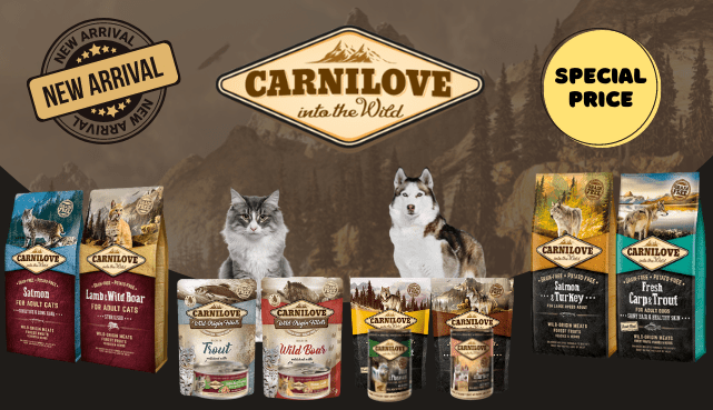 Carnilove food brands for Dogs & cat
