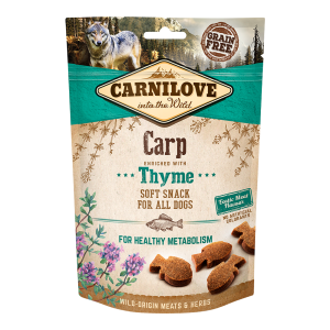 Carnilove Carp enriched with Thyme Soft Snack for Dogs