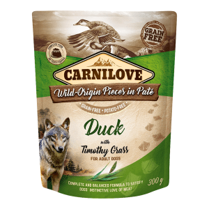 Carnilove Duck with Timothy Grass for Adult Dogs
