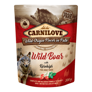 Carnilove Wild Boar with Rosehip for Adult Dogs