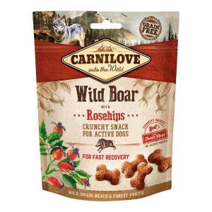 Carnilove Wild Boar with Rosehips Crunchy Snack for Dogs