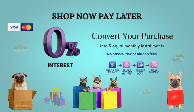 Pay for your pet's food in installment